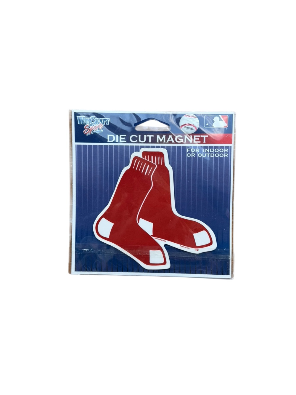 Boston Red Sox Die Cut Magnet WinCraft MLB Logo Sealed Made in USA